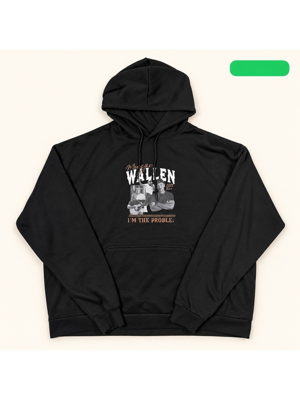 Morgan Wallen 2025 Tour Black Hoodie